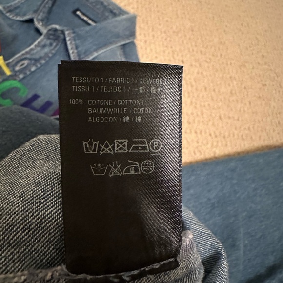 Balenciaga - Long Denim Shirt Jacket - Male 37 - Authentic - Picture 6 of 7